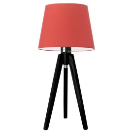 lampka-nocna-biurkowa-drewniana-czerwona-lampa-z-abazurem-led-e27-modna