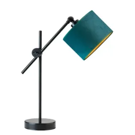 lampka-nocna-biurkowa-regulowana-zielona-welur-lampa-z-abazurem-led-e27