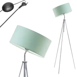 lampa-stojaca-podlogowa-mietowa-trojnog-regulowana-led-e27-abazur-modna