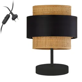 lampka-nocna-lampa-czarna-boho-biurkowa-stolowa-led-e27-abazur-nowoczesna