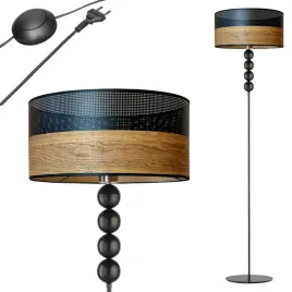 lampa-stojaca-podlogowa-czarna-fornirowa-led-e27-abazur-nowoczesna-modna