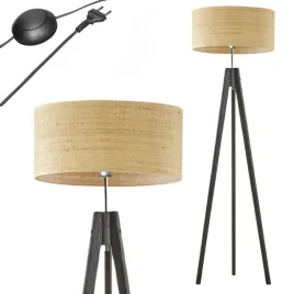 lampa-stojaca-podlogowa-czarna-boho-drewniana-led-e27-abazur-trojnog-modna