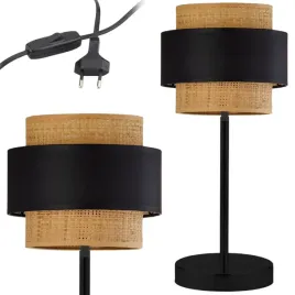 lampka-nocna-lampa-boho-czarna-biurkowa-stolowa-led-e27-abazur-nowoczesna