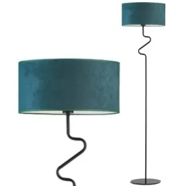 lampa-stojaca-podlogowa-zielen-welurowa-led-e27-abazur-nowoczesna-do-pokoju