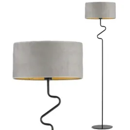 lampa-stojaca-podlogowa-szara-zlota-welurowa-led-e27-abazur-nowoczesna