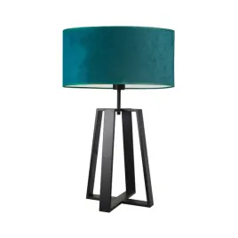 lampka-nocna-lampa-zielona-biurkowa-stolowa-led-e27-abazur-welurowa-modna