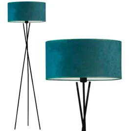 lampa-stojaca-podlogowa-welurowa-abazur-led-e27-do-salonu