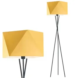 lampa-stojaca-podlogowa-musztardowa-trojnog-led-e27-abazur-modna-nowoczesna