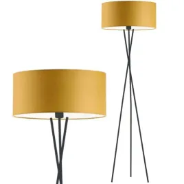 lampa-stojaca-podlogowa-musztardowa-trojnog-led-e27-abazur-nowoczesna-modna