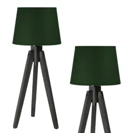 lampka-nocna-lampa-zielona-biurkowa-stolowa-led-e27-abazur-drewniana-modna