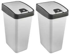 keeeper-kosz-na-smieci-z-naciskana-pokrywa-magne-2-x-45l-srebrny