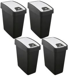 keeeper-kosz-na-smieci-z-naciskana-pokrywa-magne-4-x-25l-grafitowy