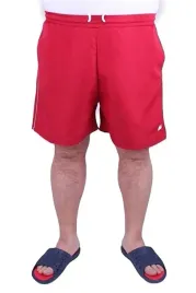 meskie-krotkie-spodenki-gladkie-czerwone-z-lampasami-4xl-5ia