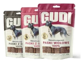 gudi-zestaw-paski-mix-3x500g-dzik-indyk-wolowina-przysmaki-naturalne-15kg