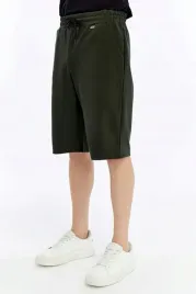 gladkie-khaki-spodenki-meskie-z-kieszeniami-na-sznurku-l-5ia