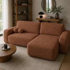 naroznik-rozkladany-lumi-l-rudy-boucle-funkcja-spania-pojemnik-282-cm
