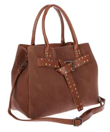 torebka-damska-shopper-kuferek-elegancka-torba-modna-do-pracy-mc812-brazowa