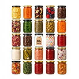 48x-sloik-500ml-prosty-sloiki-szklane-na-dzem-miod-przetwory-ogorki