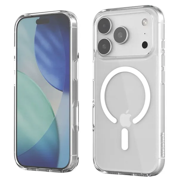 spacecase-clear-mag-iphone-17-pro-max-white-waga-z-opakowaniem-0-2-kg-stan-opakowania-oryginalne