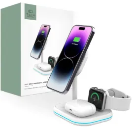 tech-protect-qi15w-a27-3in1-magnetic-magsafe-wireless-charger-white