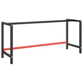 vidaxl-rama-do-stolu-roboczego-czerwono-czarna-180x57x79-cm-metal
