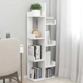 vidaxl-regal-na-ksiazki-bialy-48x255x140-cm-material-drewnopochodny
