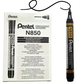 marker-permanentny-pentel-n850-okragly-czarny-12szt