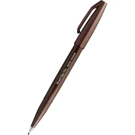 pisak-pedzelkowy-pentel-brush-sign-pen-ciemnobrazowy