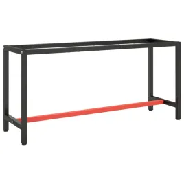 vidaxl-rama-do-stolu-roboczego-czerwono-czarna-170x50x79-cm-metal
