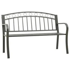 vidaxl-lawka-ogrodowa-szara-120-cm-stalowa