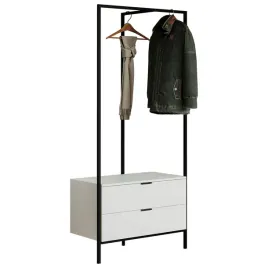 szafka-z-wieszakiem-biala-85x190cm-2-szuflady-do-przedpokoju-vantor