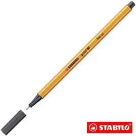 cienkopis-stabilo-point-88-96-ciemnoszary