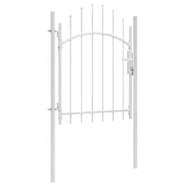 vidaxl-brama-ogrodowa-woerden-stal-1x125-m-biala