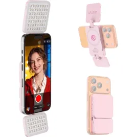 lampa-led-na-telefon-ulanzi-gl01-wb-2700-k-6500-k-rozowa