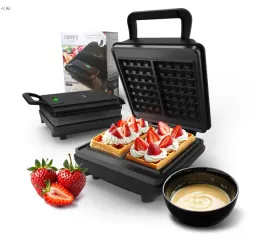 mocna-gofrownica-camry-cr-3092-1800w-4-chrupiace-gofry-nieprzywierajaca