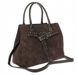 torebka-damska-shopper-kuferek-elegancka-torba-do-pracy-mc812-czekoladowa