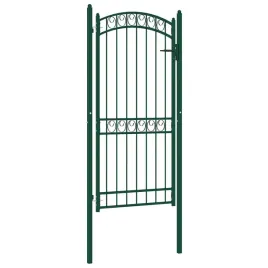 vidaxl-brama-ogrodzeniowa-emmen-z-lukowym-dachem-stalowa-100x136-cm-ziel