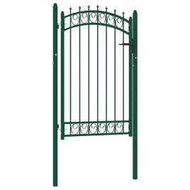 vidaxl-brama-ogrodzeniowa-emmen-z-kolcami-stalowa-103x117-cm-zielona