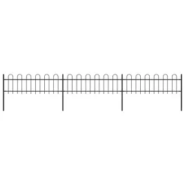 vidaxl-ogrodzenie-ogrodowe-z-obrecza-stal-504-x-60-cm-czarne