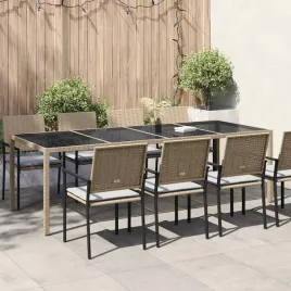 vidaxl-stol-ogrodowy-bezowy-250x100x75-cm-szklo-i-rattan-pe