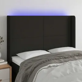 vidaxl-zaglowek-do-lozka-z-led-czarny-147x16x118-128-cm-tkanina