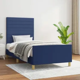 vidaxl-rama-lozka-bez-materaca-niebieska-100x200-cm-tkanina