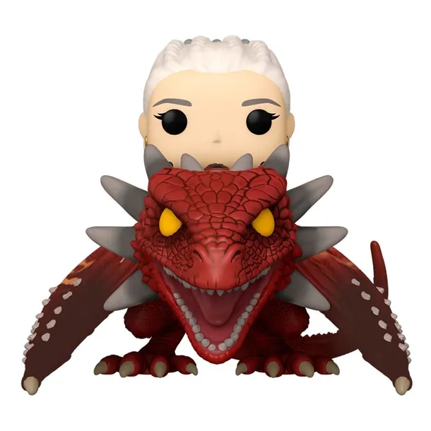 Figurka POP! Rides Deluxe Rhaenys Targaryen z Meleys - House of the Dragon