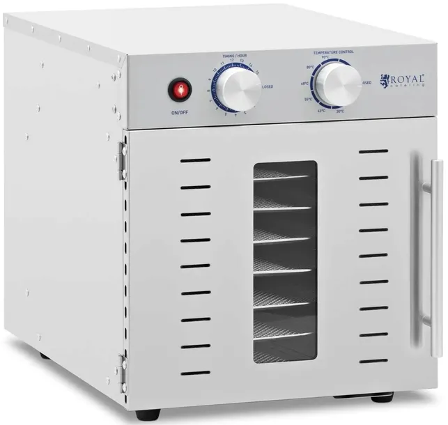 Suszarka do żywności 800W 8 rusztów ROYAL CATERING RCDA-800/23S 10012682