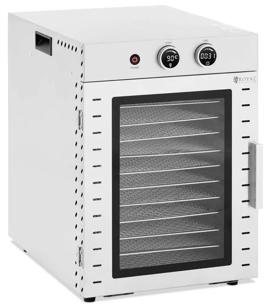 Suszarka do żywności 1000W 12 rusztów 40l Royal Catering RCDA-38/12