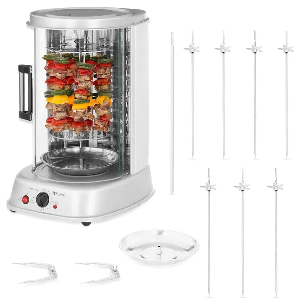 Grill pionowy 1800W 3w1 ROYAL CATERING RCGV-1800-1 10011018
