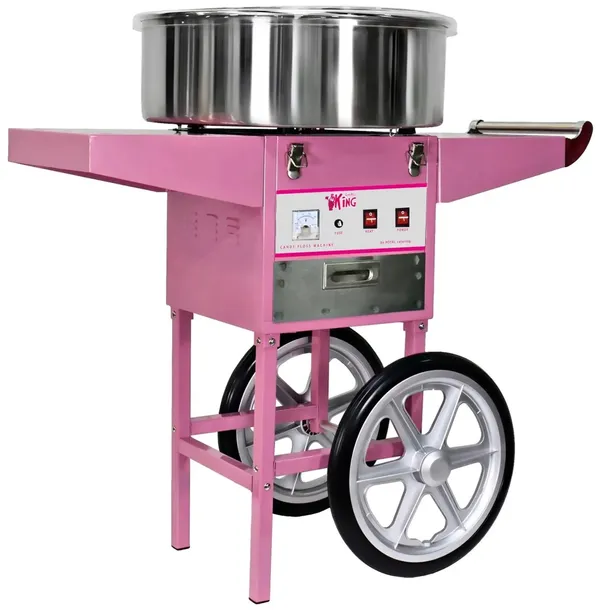 Maszyna do waty cukrowej z wózkiem 52cm Royal Catering RCZC-1200-W 10010138