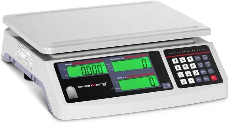 Waga Sklepowa Kontrolna 30kg 1g Akumulator Steinberg SBS-PW-301CC 10030320