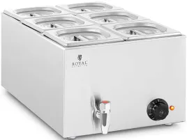 bemar-600w-6-gn-1-6-kranik-spustowy-royal-catering-rcbm-gn1-6-10012620