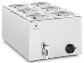 bemar-600w-6gn-1-6-kranik-spustowy-royal-catering-rcbm-gn1-6-10012620